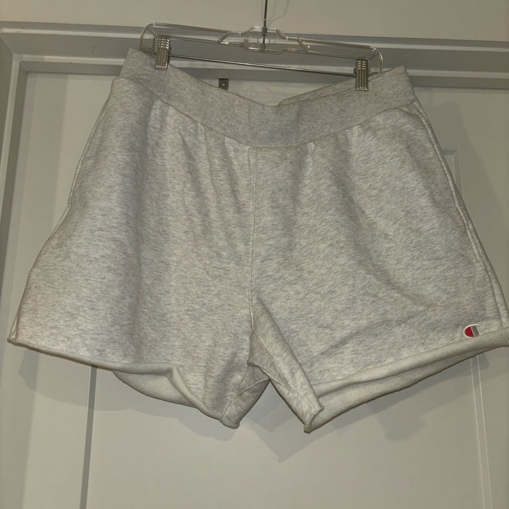 Champion Revers Weave Cut Off Shorts, C logo, 5 inch